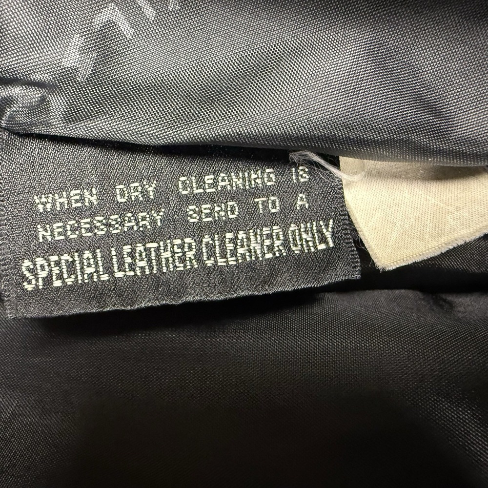 Wilsons Leather Experts Men's XLT Thinsulate 3M Heavy Zip Jacket Black‎ VTG - Picture 13 of 15